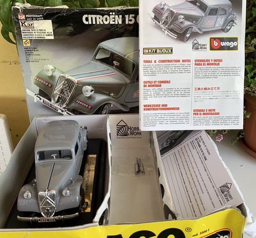 Citroen 2cv burago - 1:24, no
