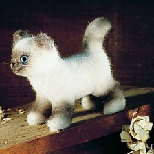 Birman Cat by Kosen - Peluche birmano gattino giocattolo morbido da collezione - 14 cm - 4451