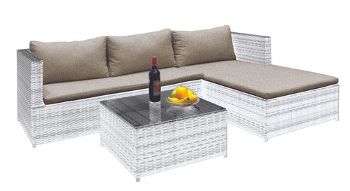 Set salotto rattan angolo - rattan,