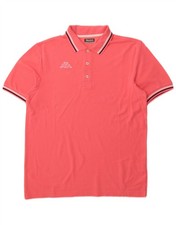 Polo uomo KAPPA grande rosa