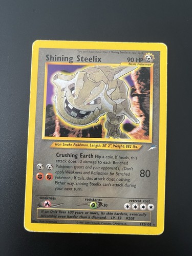 Pokemon shining steelix - pokemon,