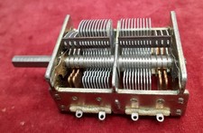 CONDENSATORE VARIABILE A 4 SEZIONI DEMOLTIPLICATO. Leggi bene !. *38