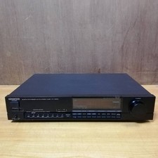 KENWOOD KT-1000D QUARTZ SINTETIZER AM-FM STEREO TUNER AC100V 50/60Hz 18W