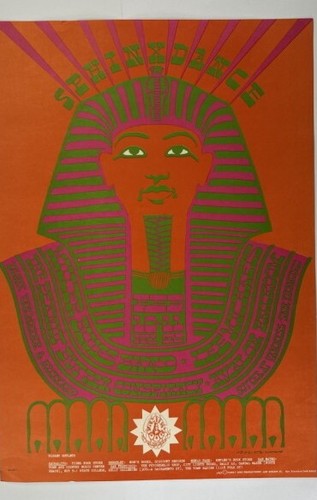 Poster vintage victor moscoso - vintage,