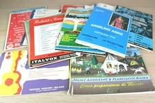 Grande Lotto 40 Vecchi Spartiti Vari Chitarra Pianoforte Sax Libricini VINTAGE