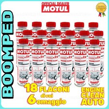 MOTUL ENGINE CLEAN Additivo Pulizia Lavaggio Olio Motore auto 18x300ml 18MO46