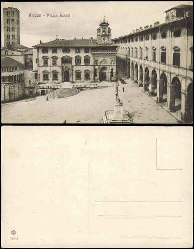Cartolina arezzo toscana - cartolina,