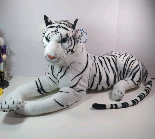Grande peluche tigre bianca - , 40