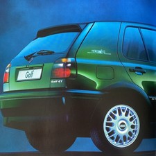 VW Golf III 3 depliant