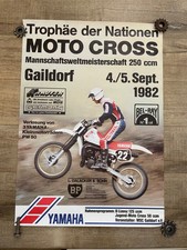 Poster Motocross Vintage/1982