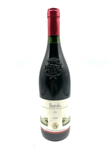 Vino rosso barolo 1993 - rosso,