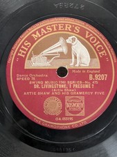 78RPM Dr. Livingston When The