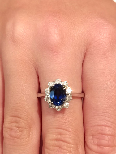 Anello oro bianco - bianco, 18
