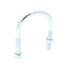 Staffa Acciaio Rotondo Zincato Rohrbügel Viti per Asta ad U Fascette Stringitubo