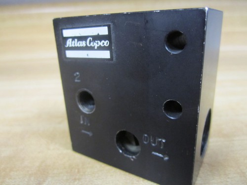 Atlas copco valve - valve, block