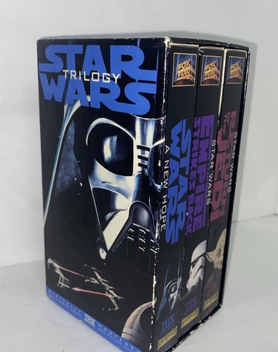 Star wars trilogy vhs - trilogy, box