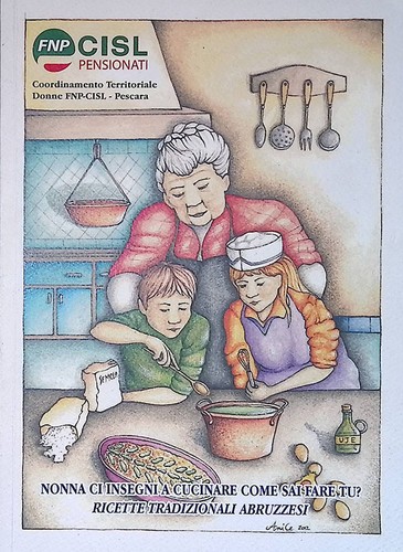 Nonna insegna cucinare - insegna,