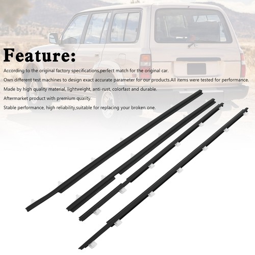 Outer weatherstrip door - 4x,