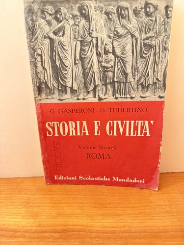 Storia civilta roma volume - roma,