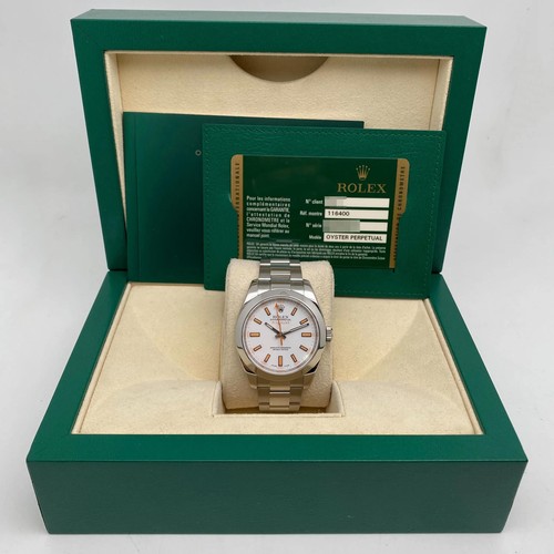 Rolex milgauss 40mm 116400 - rolex,