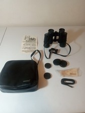 TASCO BINOCOLO modello 304 7X35 con custodia 341 piedi a 1000 iarde usato 