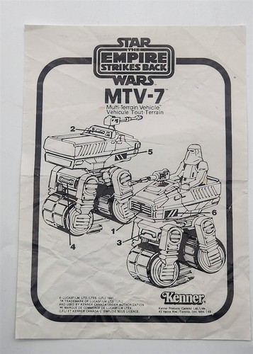 Vintage 1980 kenner - vintage, wars
