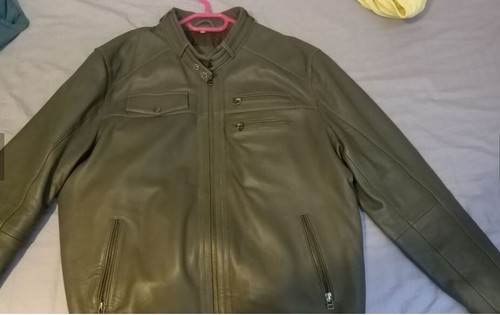 Giacca uomo vera - giacca, pelle
