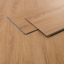 Parquet in vinile PVC pavimento a incastro marrone quercia 7 pezzi 4,2 mm 1,54m²