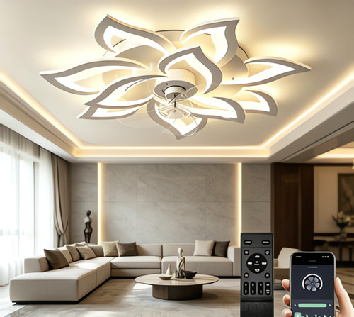 Lampada con ventilatore per - ventilatore, la