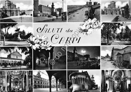 Cartolina postcard saluti - cartolina,