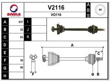 Albero motore VOLVO 440 K 460