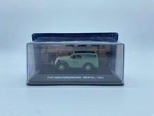 MODELLINO FURGONE FIAT 500A FURGONCINO VAN MENTAL 1953 - EDICOLA - SCALA 1:43