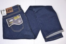 Jeans Lee pantalone uomo Dallas slim fit zip fly colore scuro elasticizzato