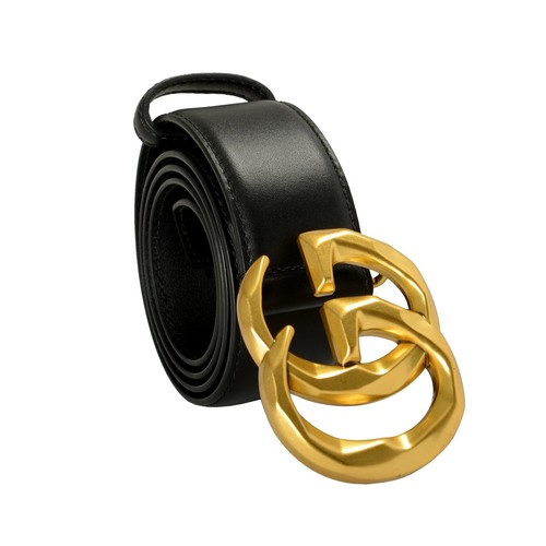 Cintura gucci nera 100 pelle - cintura,