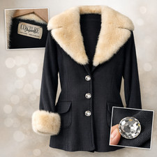 Cappotto lana vintage Couture