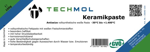 Techmol pasta ceramica anti - pasta,