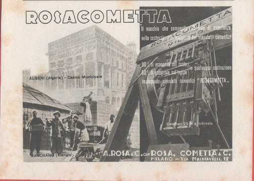 Rosacometta macchinari per