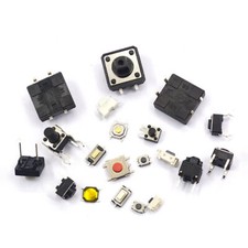 20PCS Interruttore Pulsante Tattile Micro Tatto Momentaneo SMD PCB DIP Molti Stili