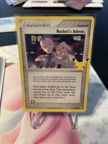 Holo rockets admin - 86/109, nm/m