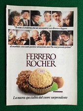 (U32) Pubblicità Advertising Clipping 24x18 cm (1983) FERRERO ROCHER