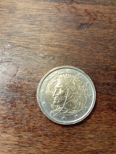 Moneta dante alighieri euro - dante,