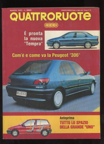 Quattroruote 449 1993 - quattroruote, /