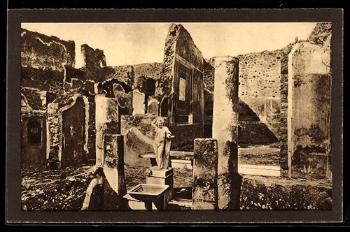 Pompei casa del balcone - pompei,,