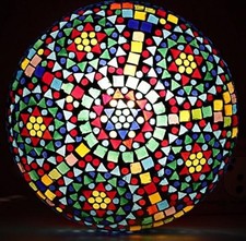 Lampada a sospensione mosaico