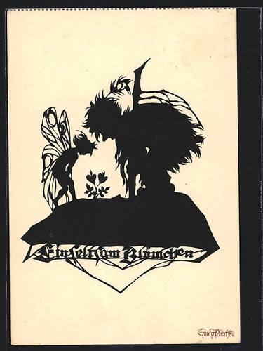 Cartolina artista georg - d'artista,