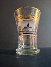 Vetro Biedermeier, pittura a