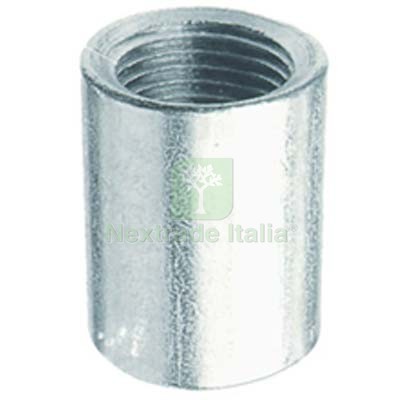 10pz manicotto acciaio zincato - 10pz,