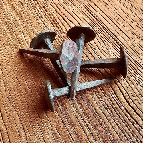 1pc vintage forgiato mano - forgiato,