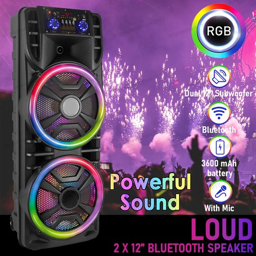 Altoparlante bluetooth 2x12 - bluetooth, 2x12"