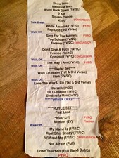 Eminem Original Setlist